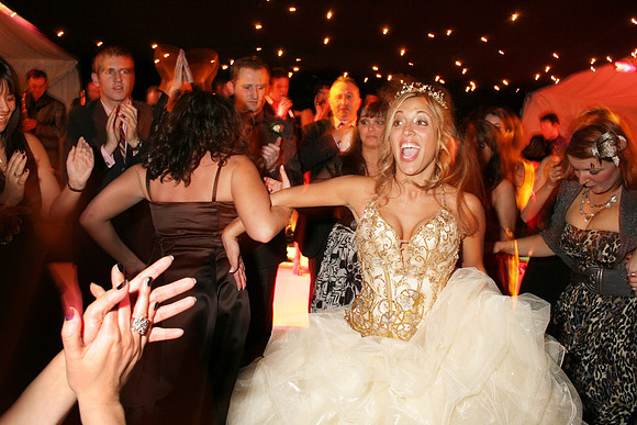 Bride Dancing Wedding Photographer Northamptonshire