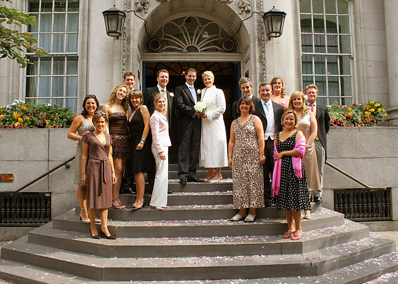 Chelsea Registry Office Wedding Photography